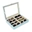 UnionPlus Sunglasses Organizer, 4/8 Slots Eyewear Storage Box, Glasses Case Collector for Sunglasses Eyeglasses